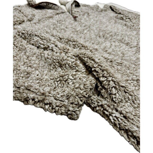 Grizzly Sherpa Pullover Women’s M  Quarter Zip Fleece Brown Beige Sweater Winter - Picture 3 of 9